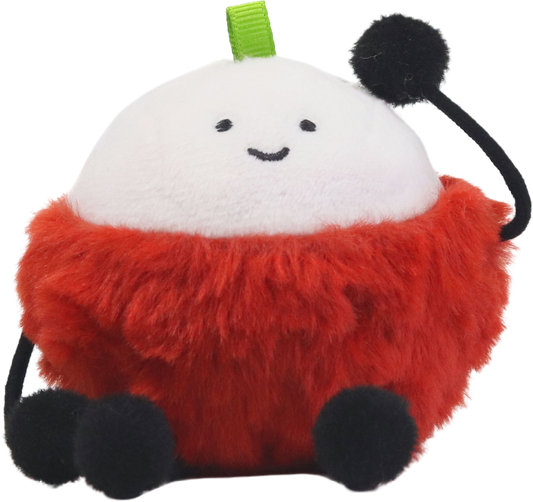 Tropical Fruit Plush Keychain