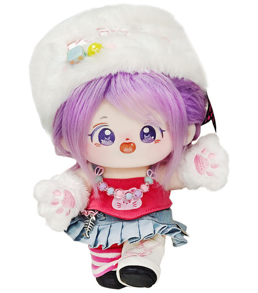 Doll Clothes | Y2K-Inspired Doll Outfit Set - Bold & Glam|Y2k Set