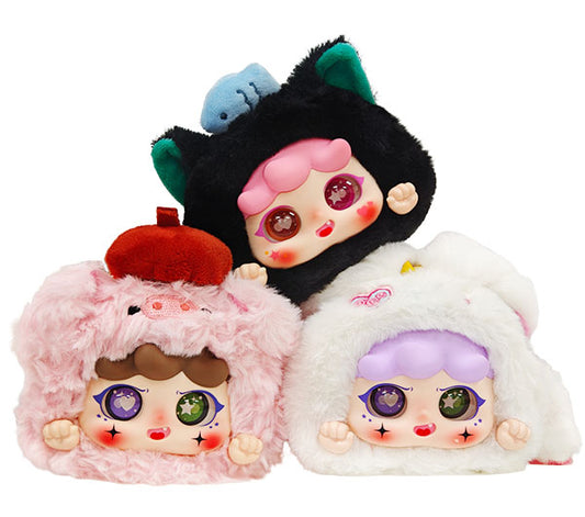 Custom Vinyl-Faced Doll Coin Pouches