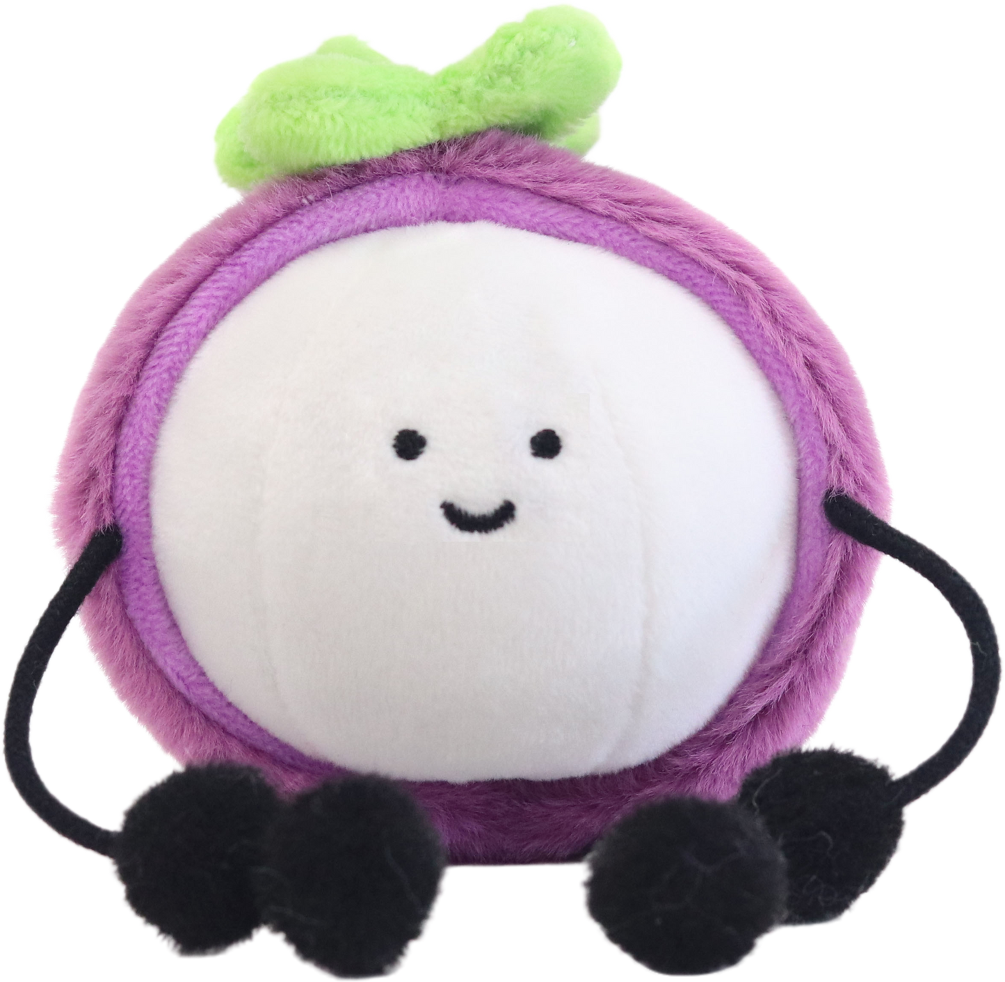 Tropical Fruit Plush Keychain