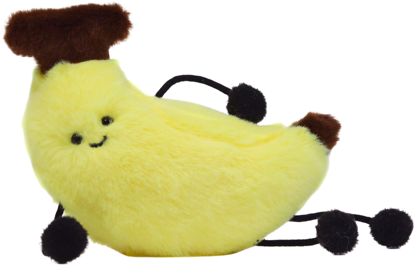 Tropical Fruit Plush Keychain