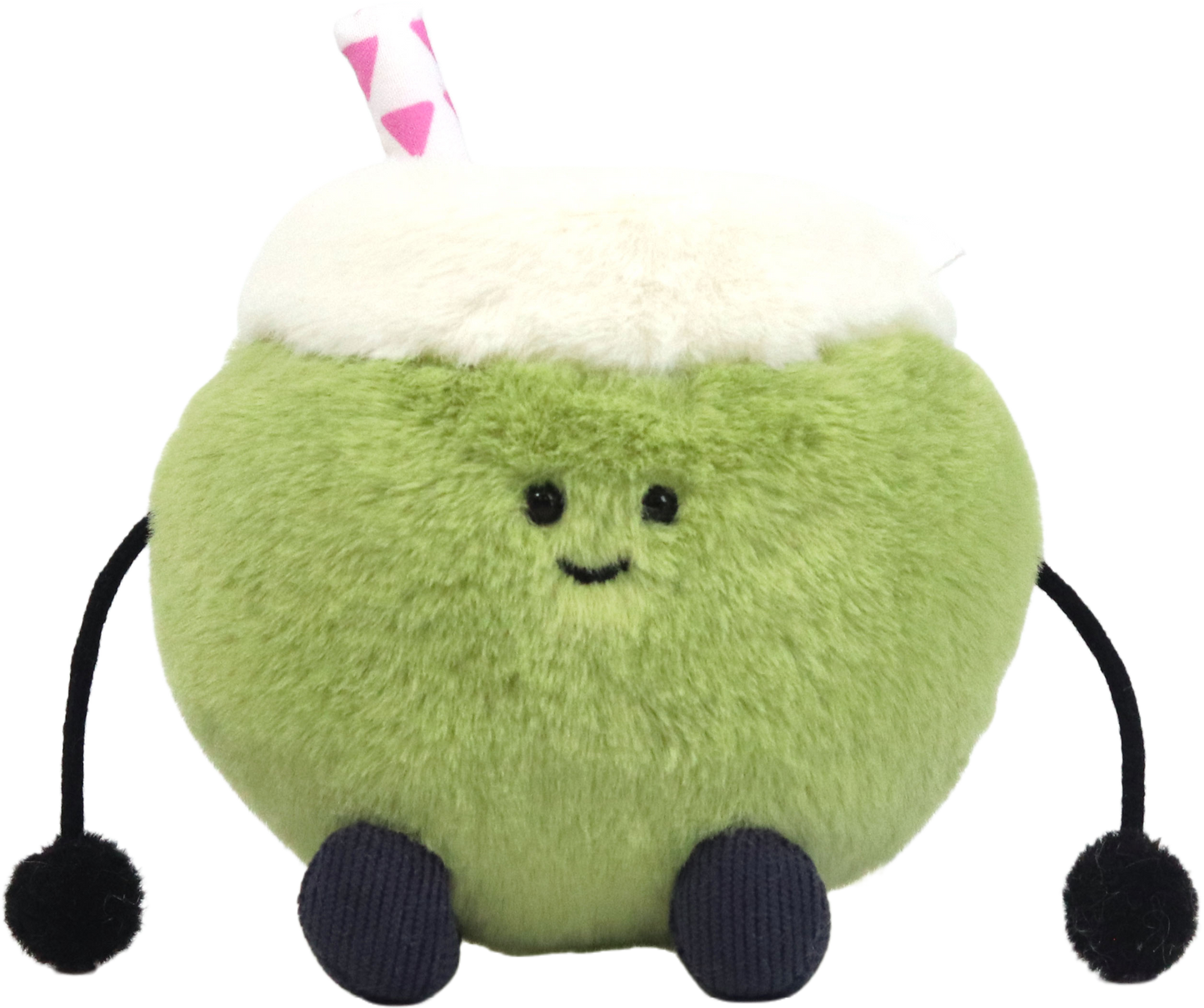 Tropical Fruit Plush Keychain