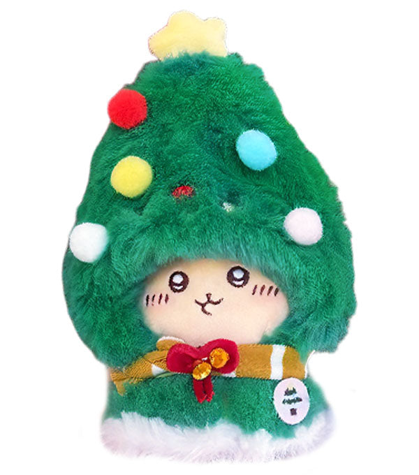 Doll Clothes |Adorable Christmas Doll Hat Set - Festive & Fun |  Doll's Christmas Tree Hood Set